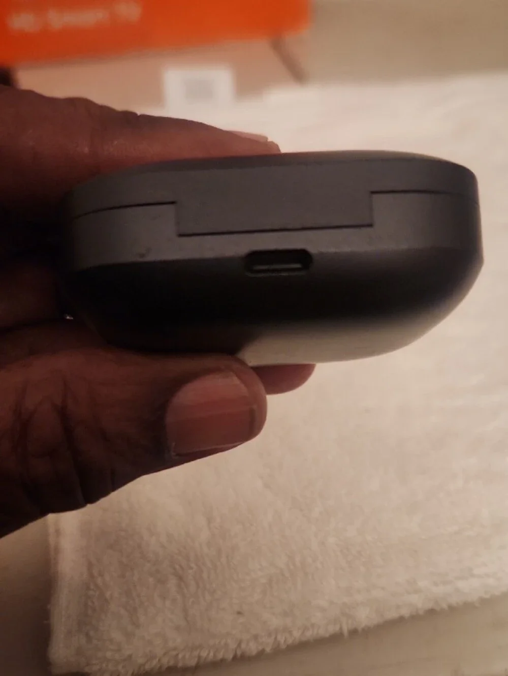 OnePlus Matte Black Earbuds Charging Case